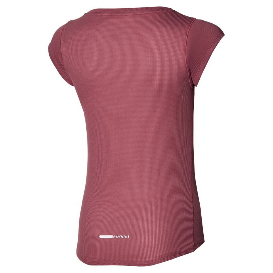 Dámské tričko Mizuno  DryAeroFlow Tee Renaissance Rose XS - main (1)