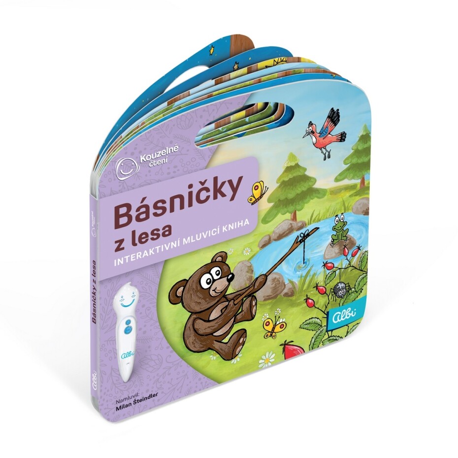 Kouzelné čtení Kniha Básničky z lesa - main (2)