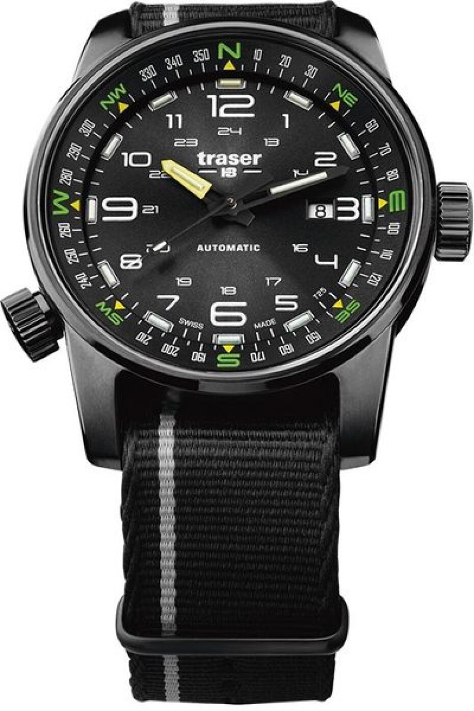 Traser P68 Pathfinder Automatic Black Nato - main (0)