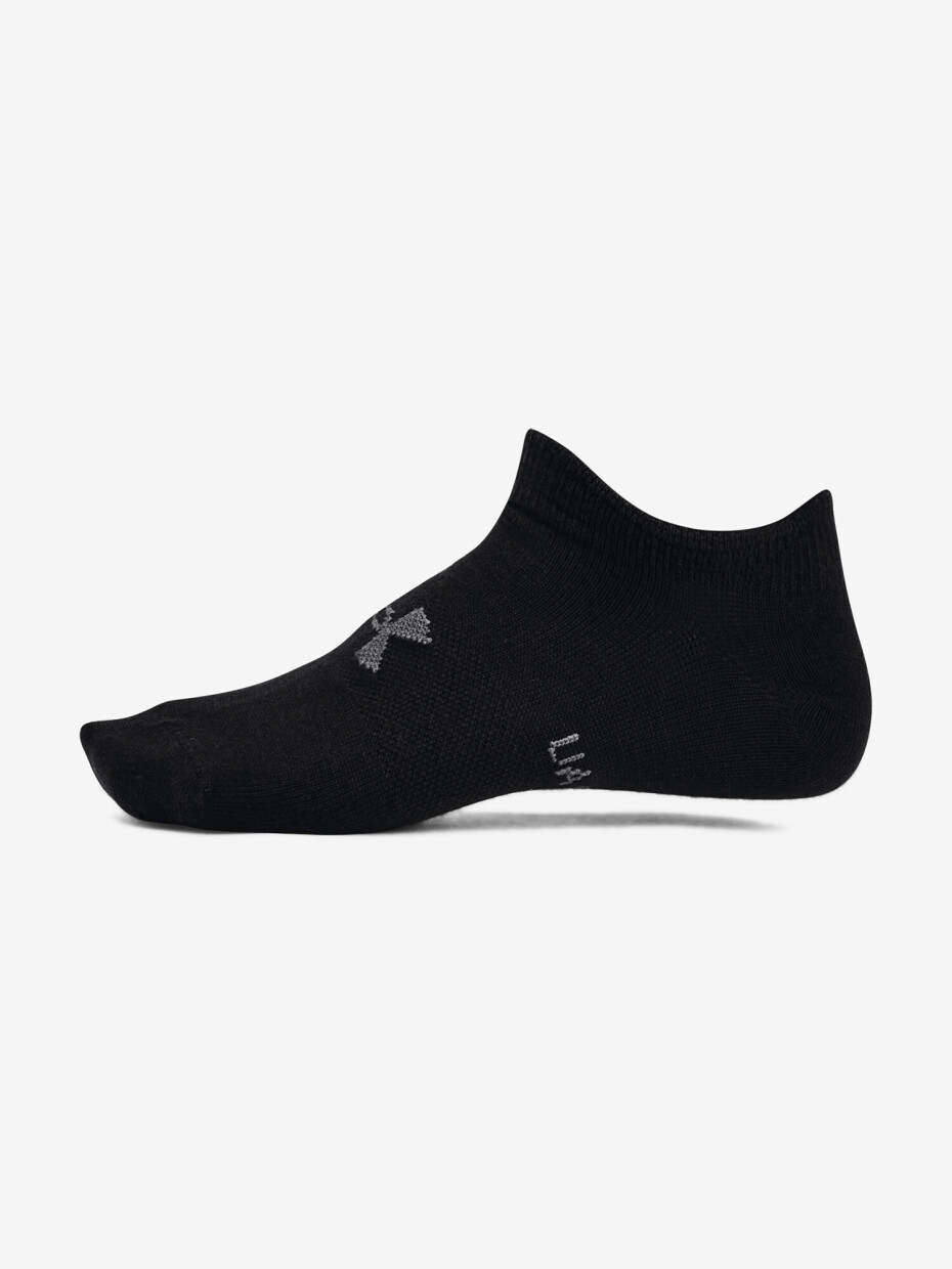 Under Armour UA Yth Essential No Show 6pk-BLK 1370543-001 - main (1)