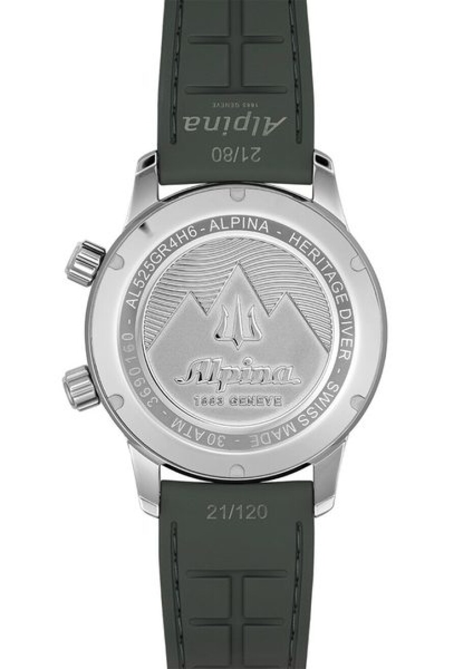Alpina Seastrong Diver 300 Heritage Automatic AL-520GR4H6 - main (2)
