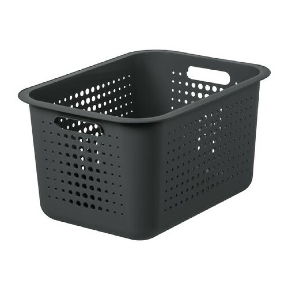 SmartStore Úložný košík Modern, šedá, 37 x 28 x 20 cm, 37 x 28 x 20 cm - main (0)