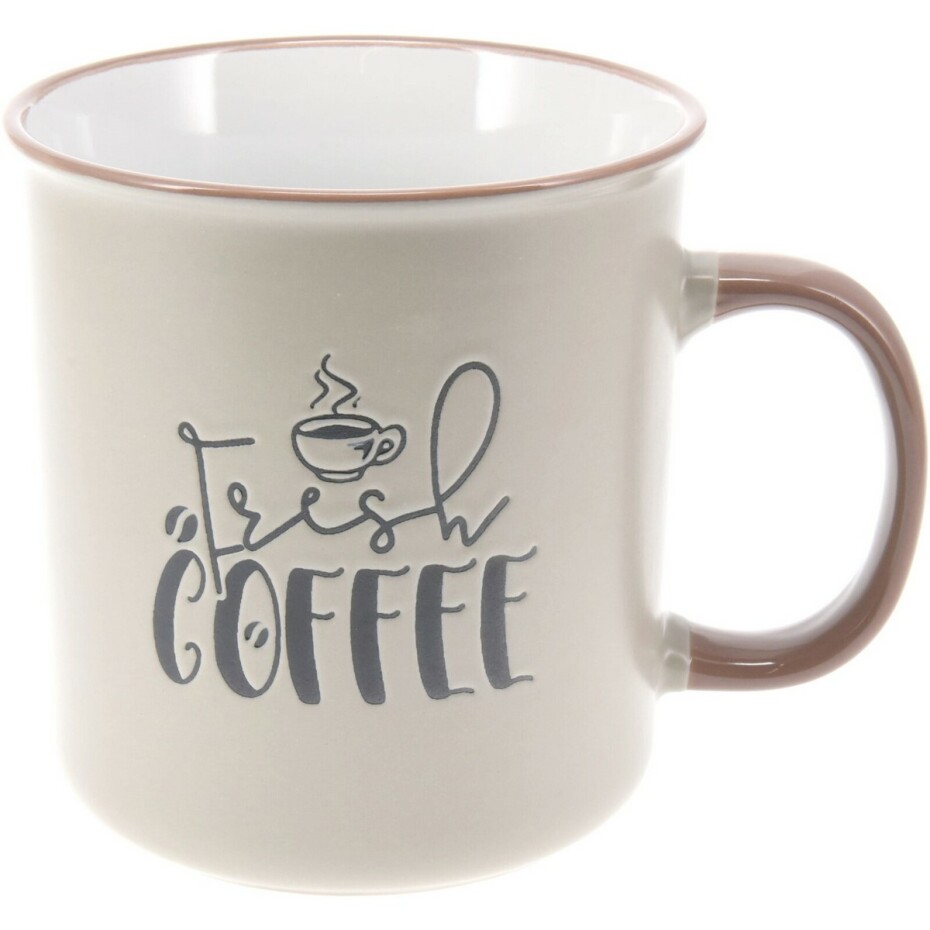 Kameninový hrnek Coffee bílá, 710 ml - main (0)