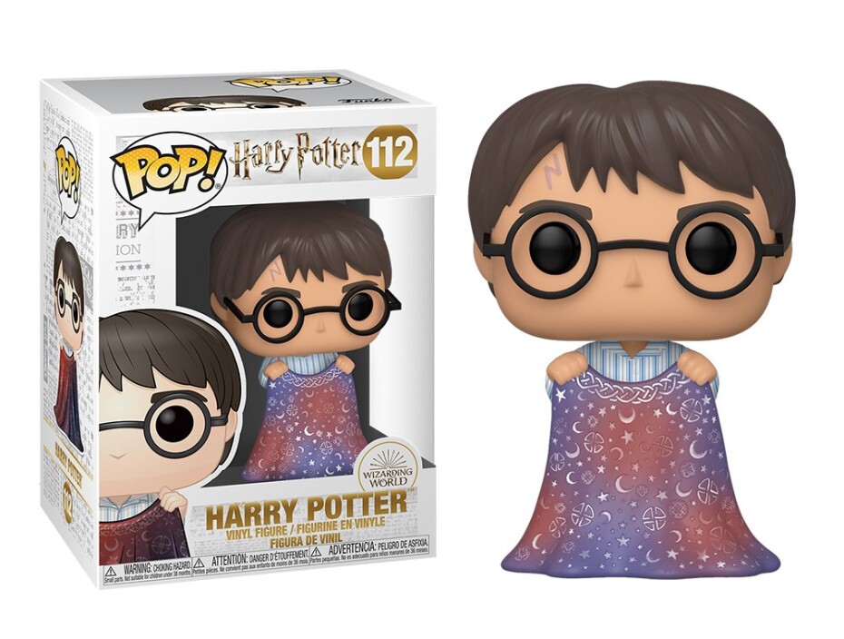 Funko POP Movies: Harry Potter S10 - Harry w/Invisibility Cloak - main (0)