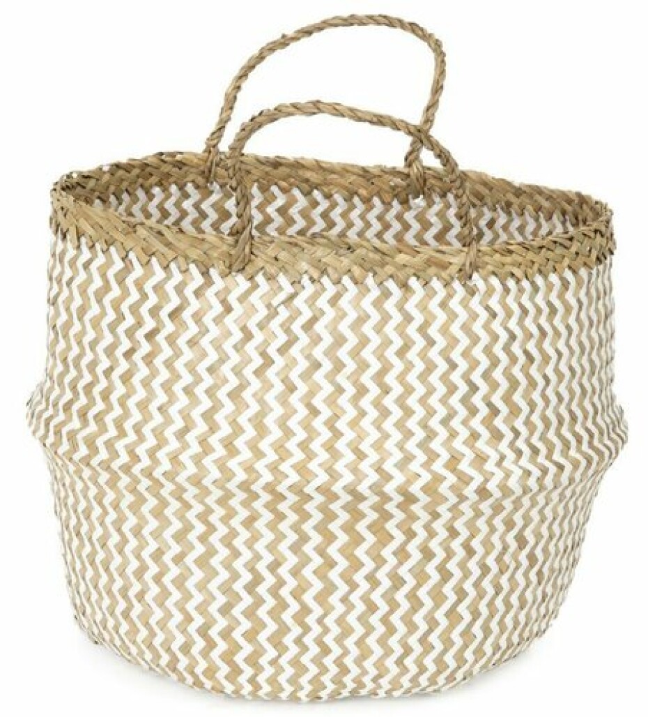 Compactor Přírodní košík z mořské trávy a papíru Belly M, skládací, 35 x 32 cm, M - main (1)
