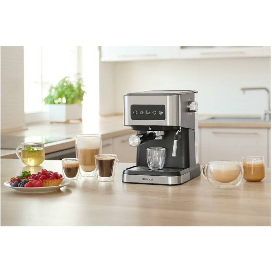 Sencor SES 4020SS espresso pákové - main (9)
