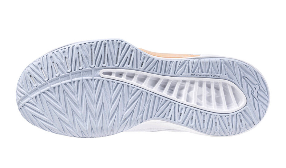 Dámská sálová obuv Mizuno  THUNDER BLADE Z White/Navy Peony/Peach Parfait  EUR 42,5 - main (4)