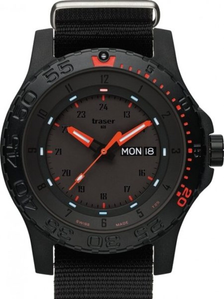 Traser P6600 Red Combat nato - main (0)