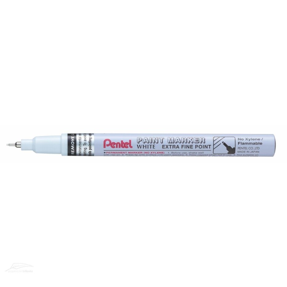 Popisovač Pentel Paint Marker MFP10 lakový - bílý 0,7 mm - main (0)