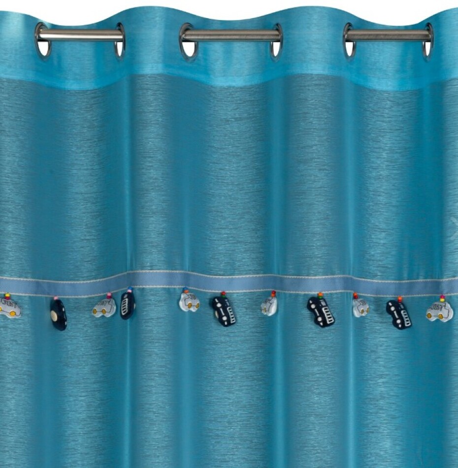 ArtFir Záclona CAR 2 K | modrá 140 x 250 cm - main (3)