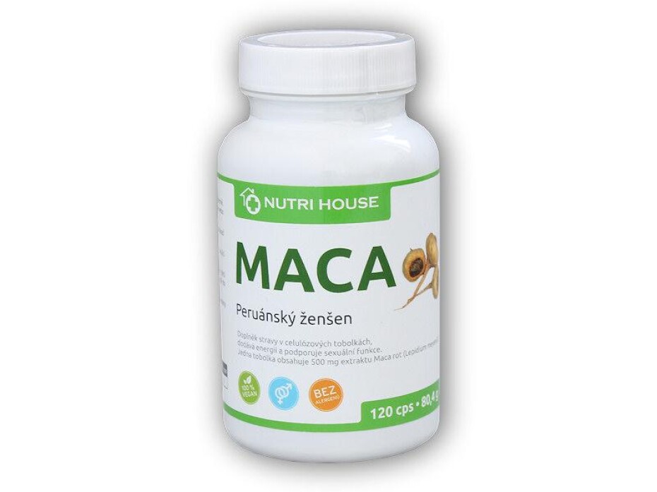 Nutri House Maca 120 kapslí - main (0)