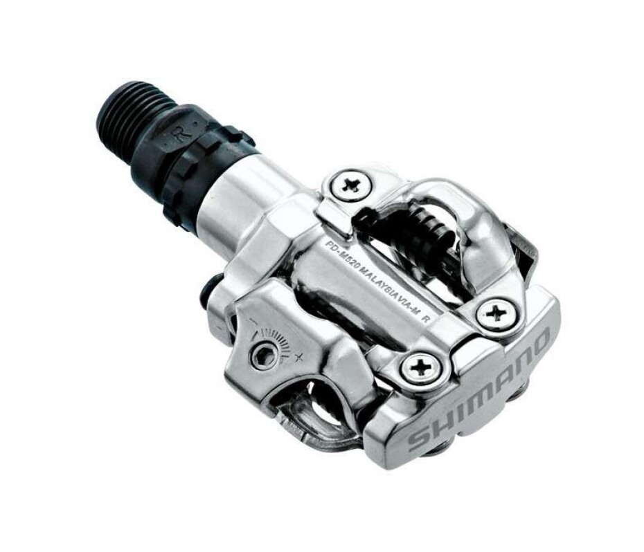 Shimano SPD M-520 MTB Balené Stříbrné pedály - main (0)