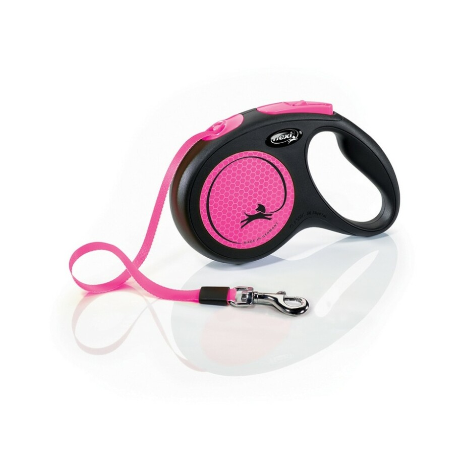 flexi New Neon M pásek 5m/25kg růžová - main (0)