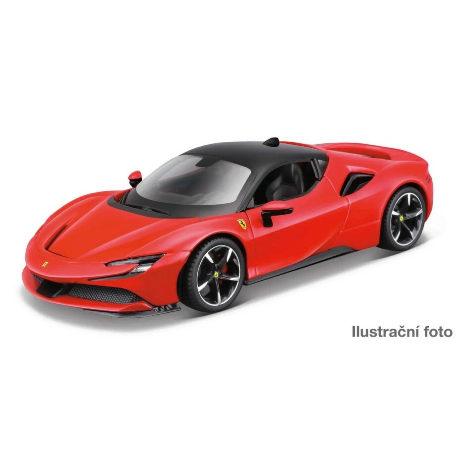 Stavebnice M. Ferrari Assembly line, červená, 1:24 - main (0)