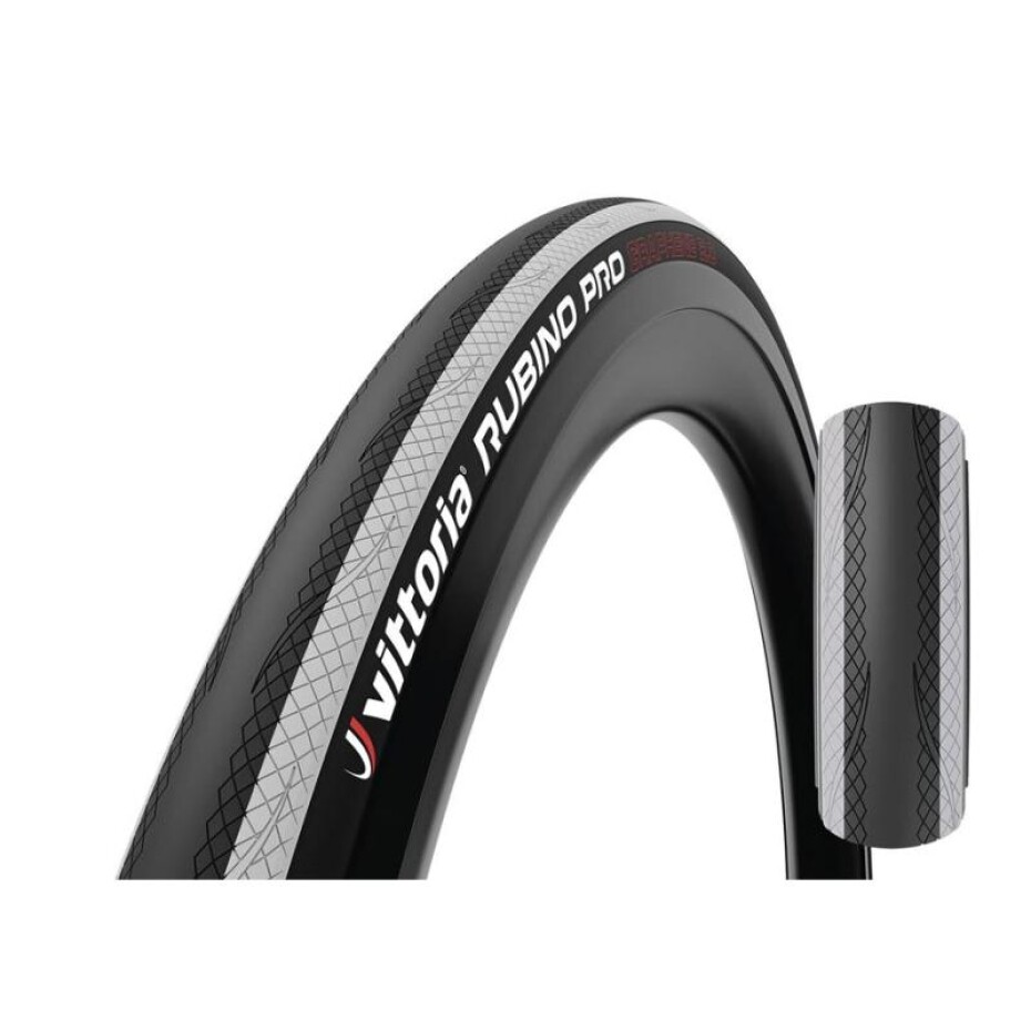Vittoria Rubino Pro IV 25 622 fold blk wht blk G2.0 - main (0)