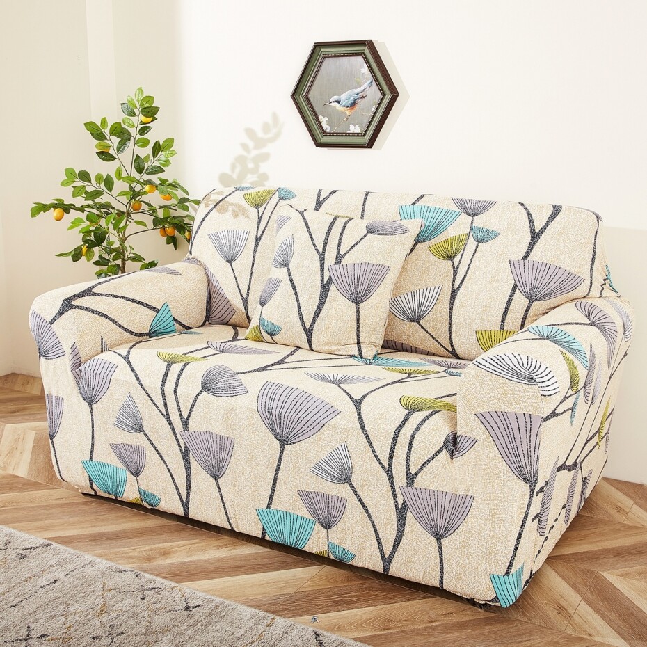4Home Napínací potah na dvojkřeslo Nature, 145 - 185 cm - main (1)