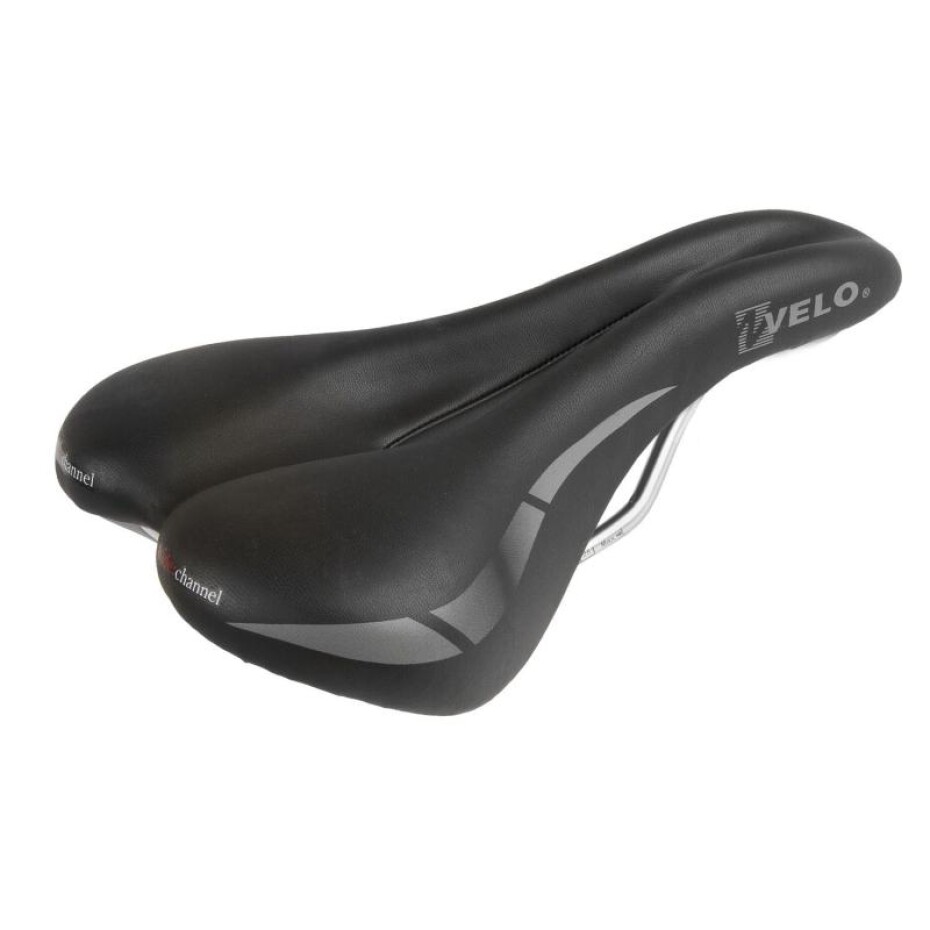 Velo Wide Channel Dámské černé sedlo - main (0)