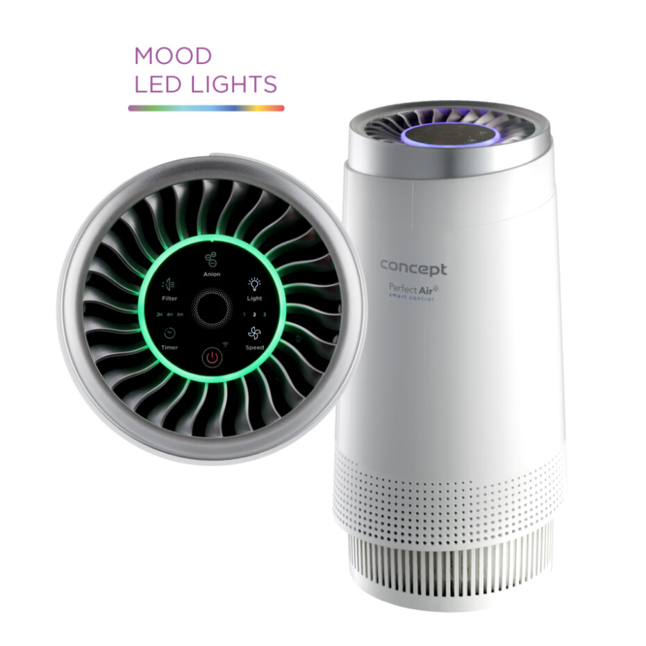 Concept CA1010 čistička vzduchu Perfect Air Smart, bílá - main (5)