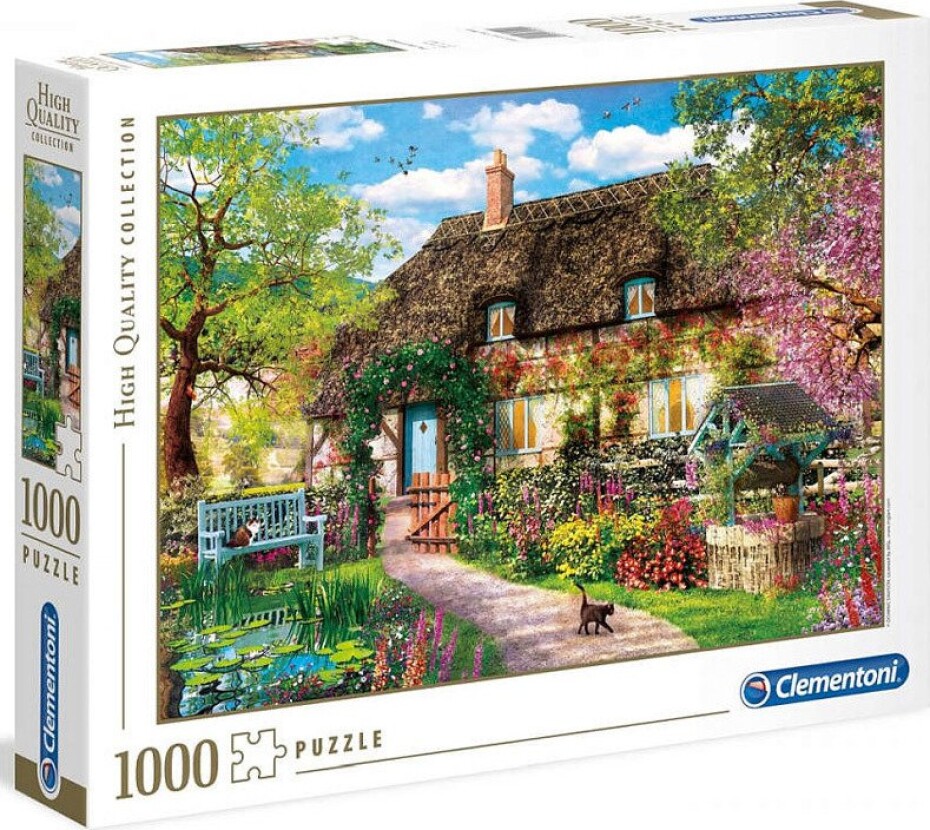Clementoni Puzzle - Domek s předzahrádkou 1000 dílků - Comansi - main (0)