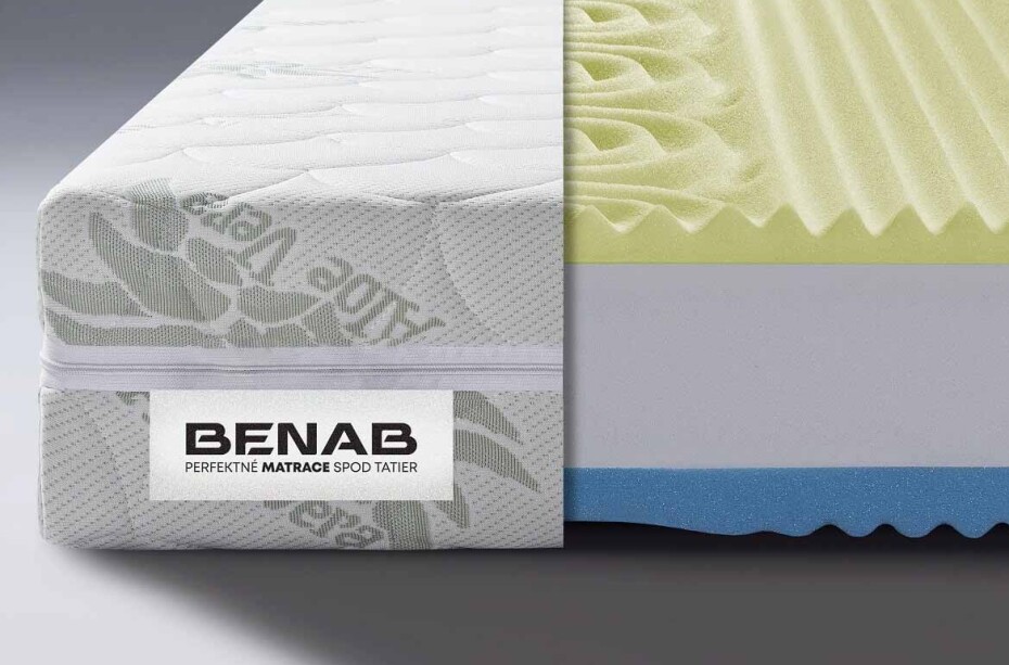 Benab Pěnová matrace VISCO PLUS | - main (5)