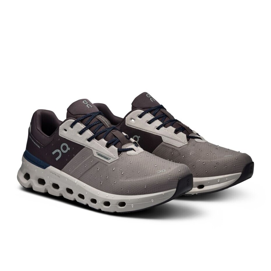 Pánská běžecká obuv On Cloudrunner 2 Waterproof Zinc/Midnight  EUR 47,5 - main (2)