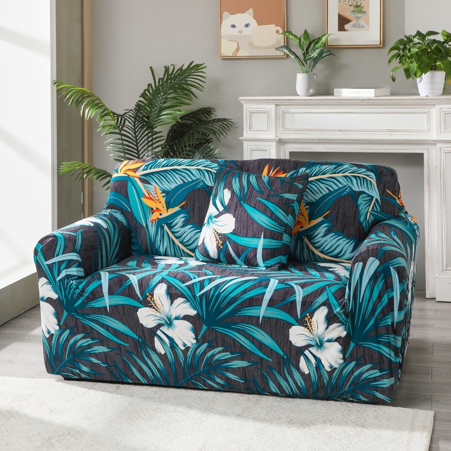 4Home Napínací potah na křeslo Flora, 75 - 95 cm - main (1)