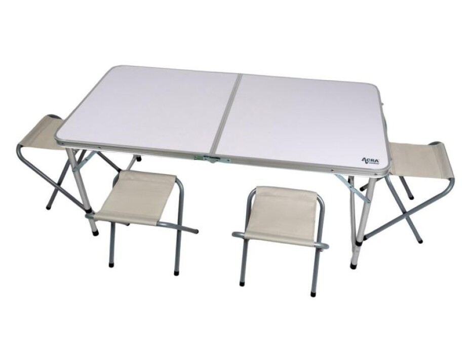 Acra campingový set stolek a 4 židličky C3L - main (0)