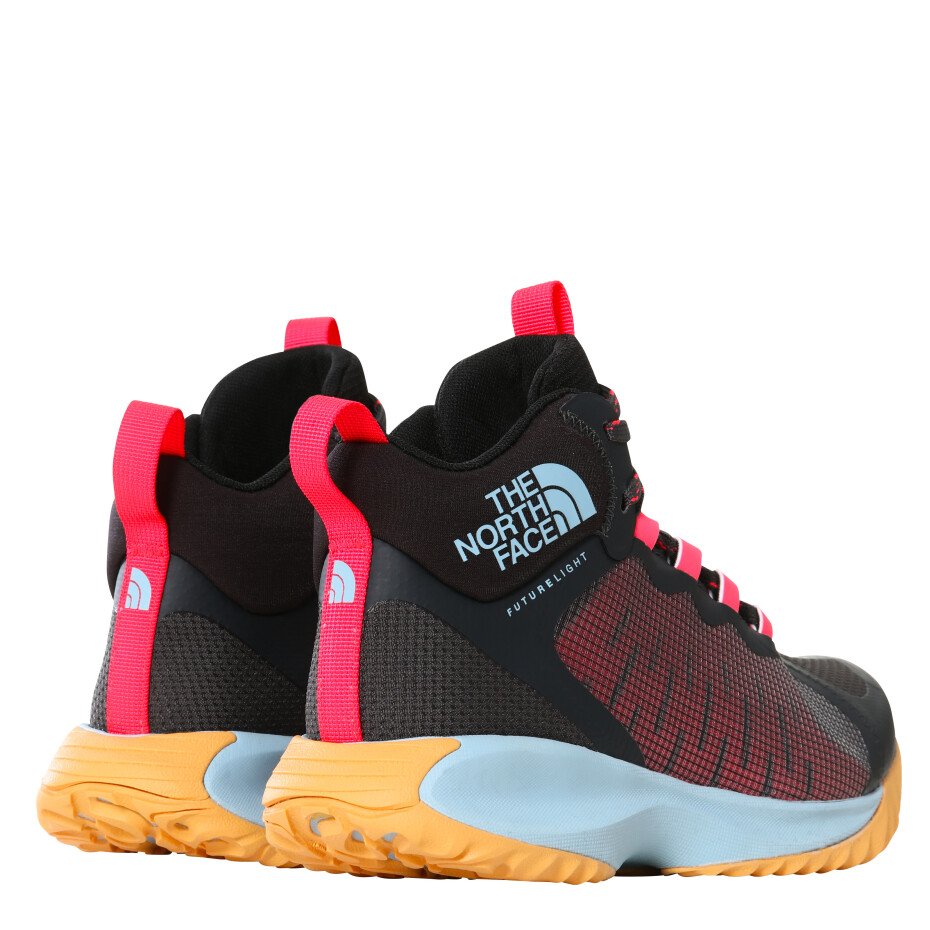 Dámská outdoorová obuv The North Face  Wayroute Mid Futurelight Asphalt Grey Brilliant Coral  US 9 - main (3)