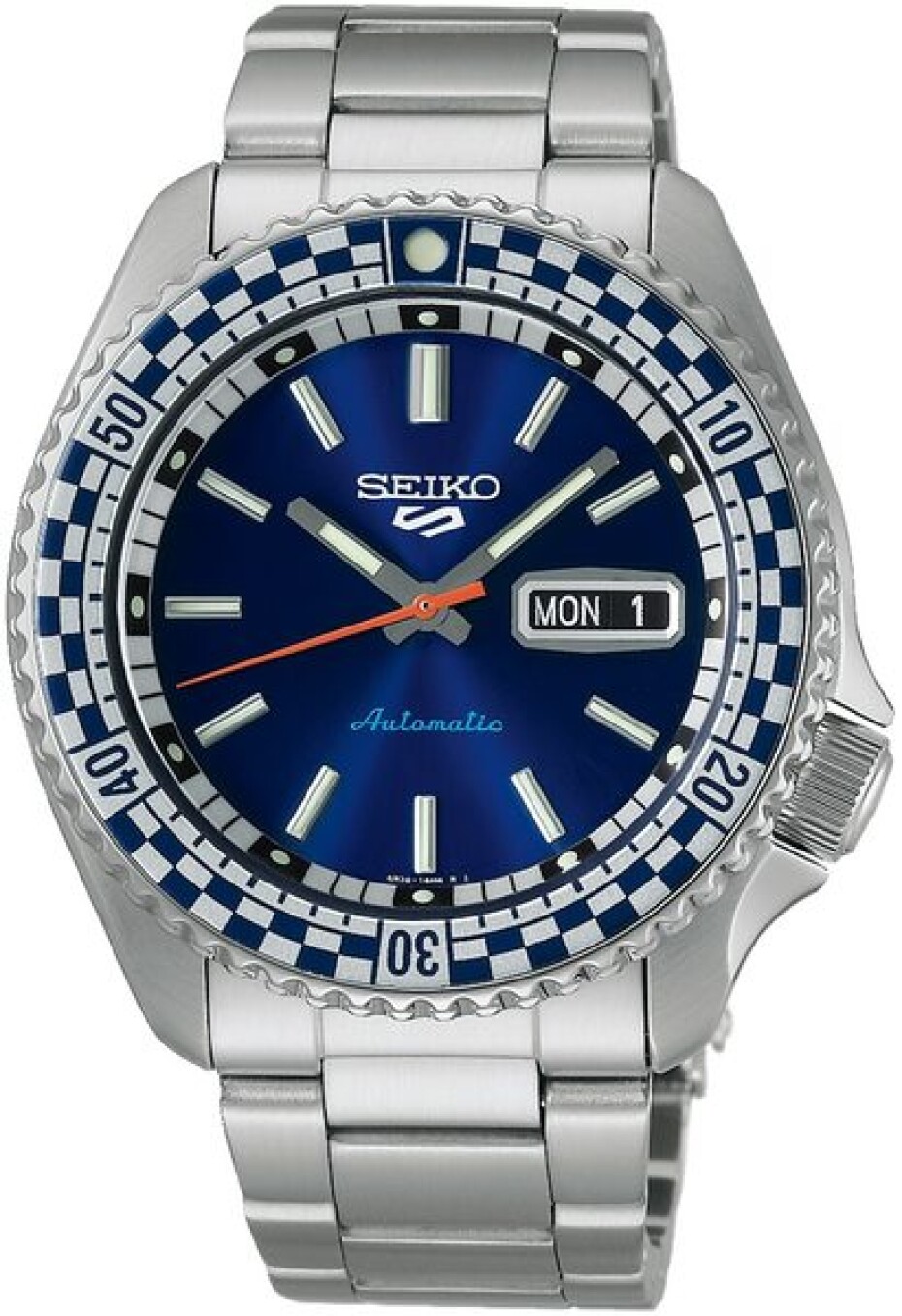 Seiko 5 SKX Sports Style SRPK65K1 Checker Flag Special Edition - main (0)