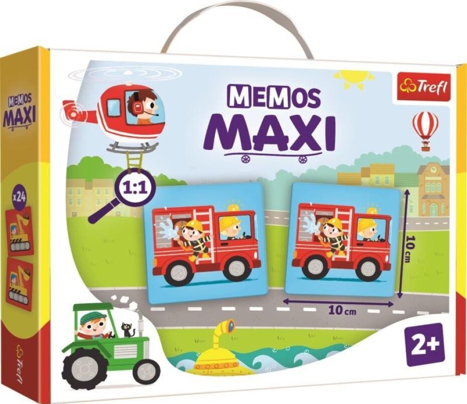 Maxi pexeso Dopravní prostředky - main (0)