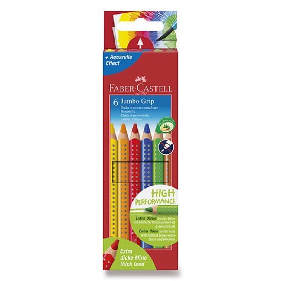 Faber - Castell Pastelky Jumbo Grip 6 ks - main (0)
