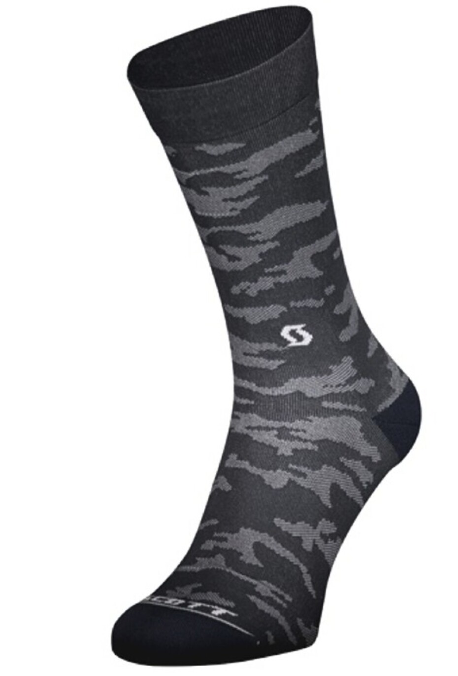 Scott Trail Camo Crew socks ponožky dark grey/white tmavě šedá/bílá - main (0)