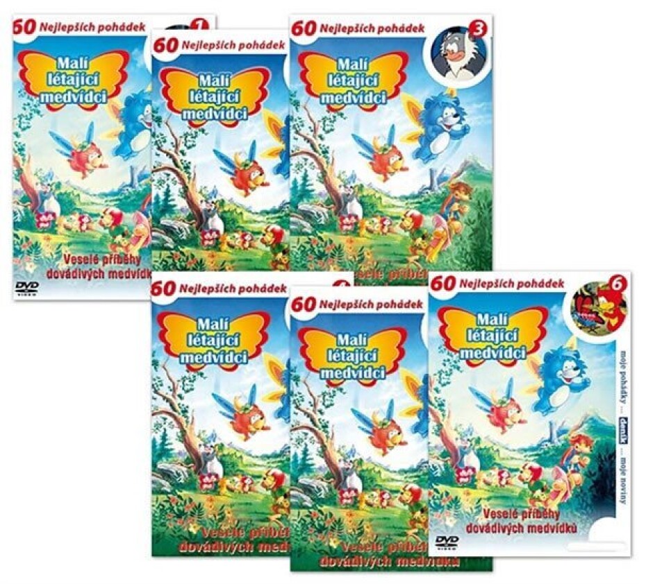 Malí létající medvídci 1. - 1 - 6 / kolekce 6 DVD - main (0)