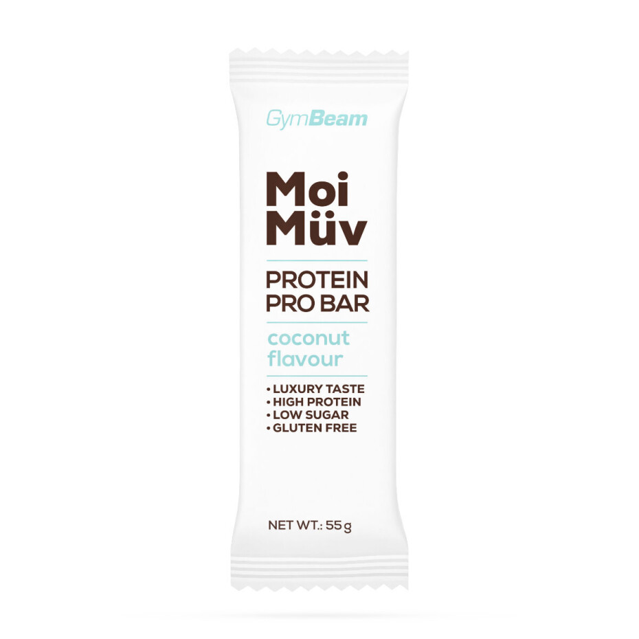 GymBeam MoiMüv Protein Pro Bar 55 g  sušenkové těsto - main (0)