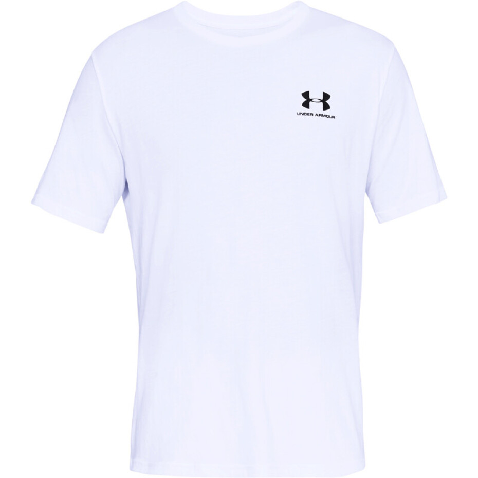 Pánské tričko Under Armour  Sportstyle Left Chest SS White 3XL - main (2)