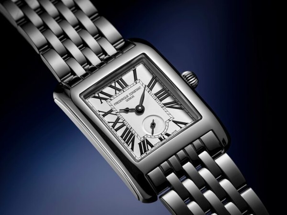 Frederique Constant Classics Carrée Small Seconds Quartz FC-235S2C6B - main (3)