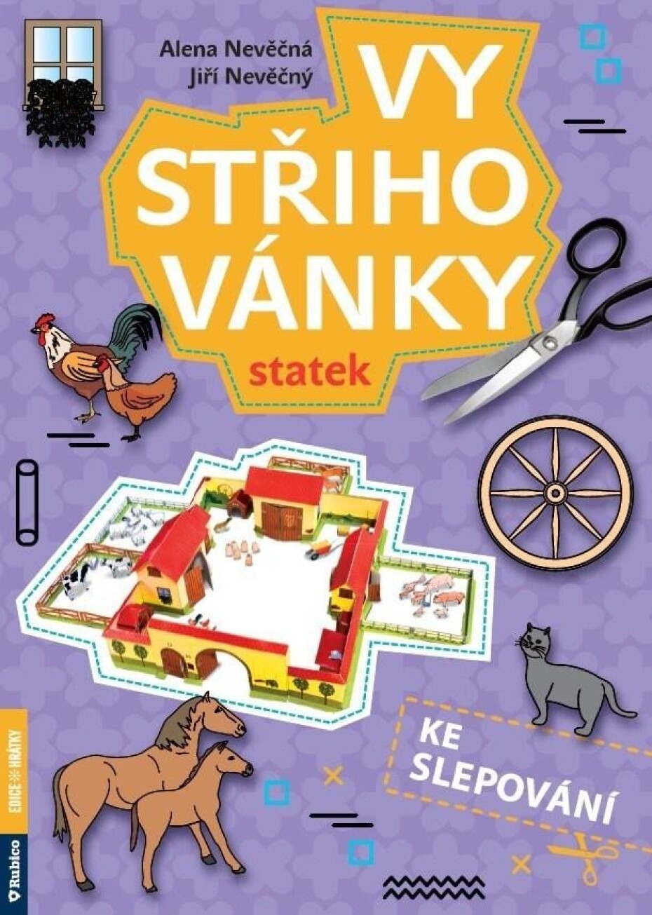 Vystřihovánky ke slepování - Statek - Alena Nevěčná - main (0)