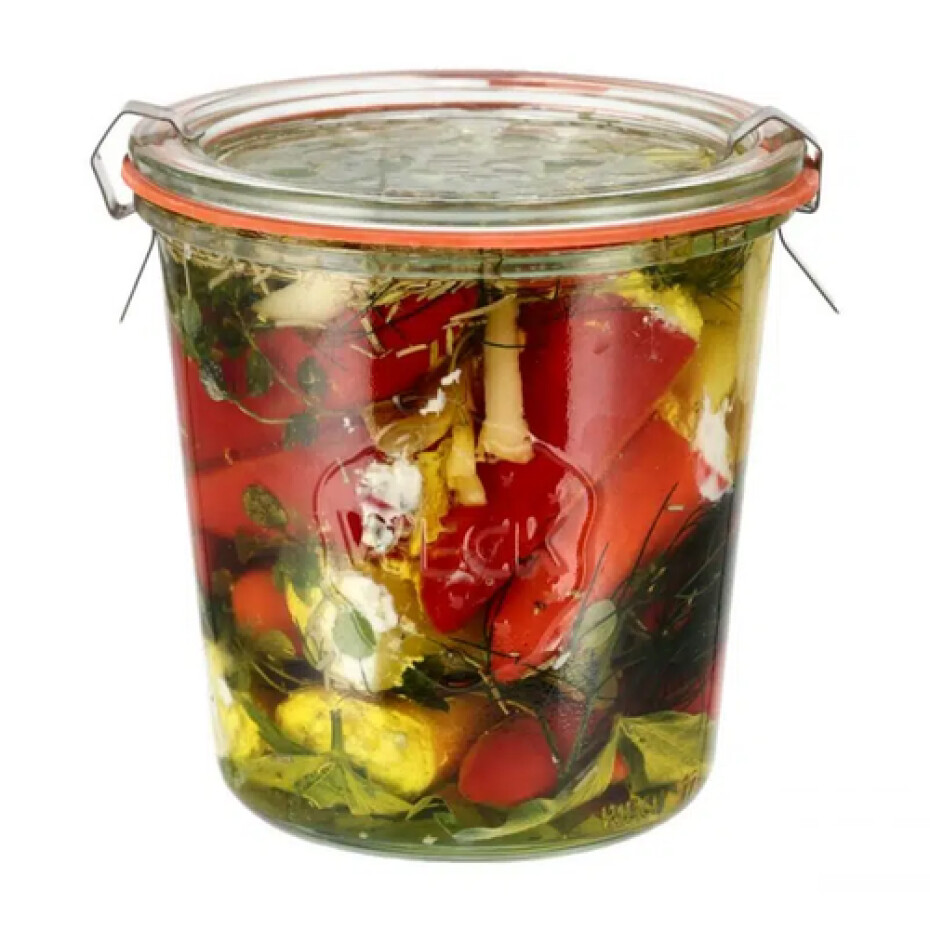 Weck 6dílná sada zavařovacích sklenic Sturz 580 ml s příslušenstvím, pr. 100 mm - main (2)