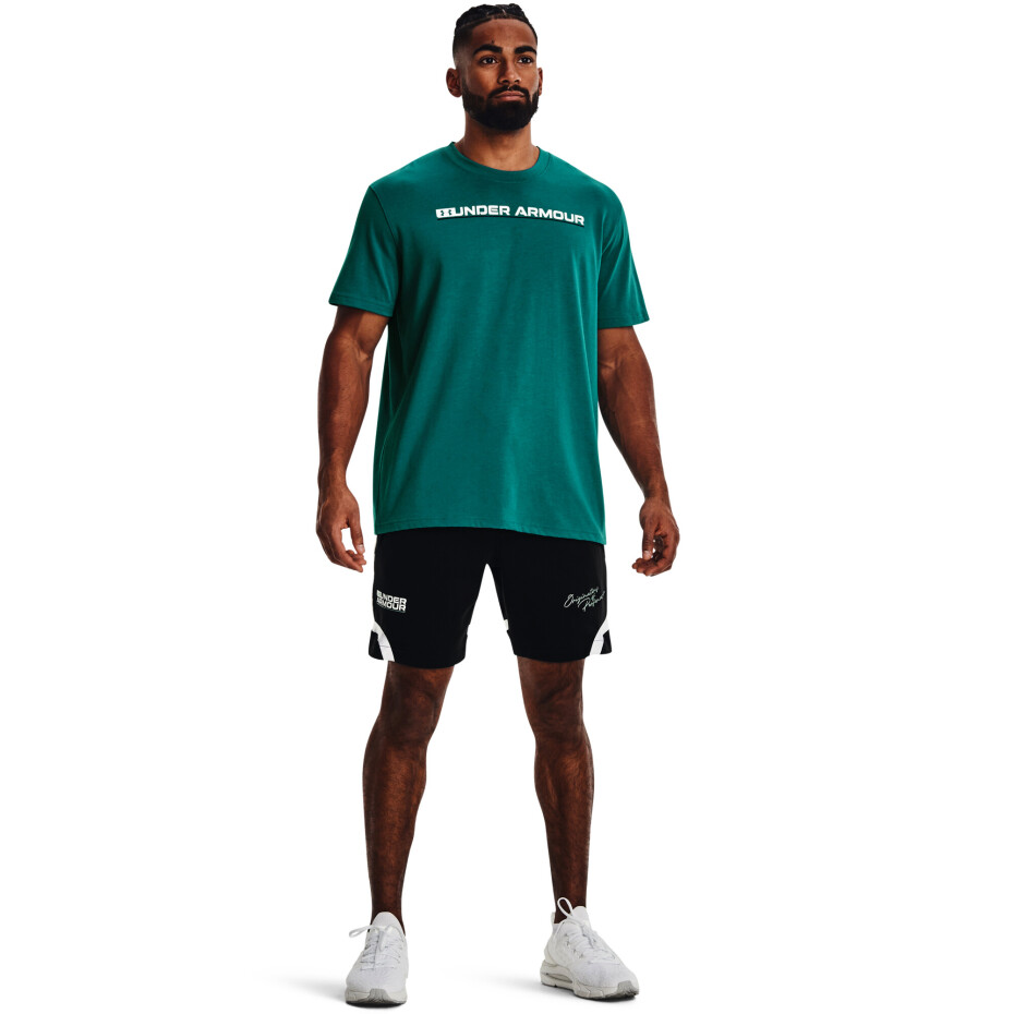 Pánské tričko Under Armour  UA OUTLINE SYMBOL GRID SS-BLU S - main (2)