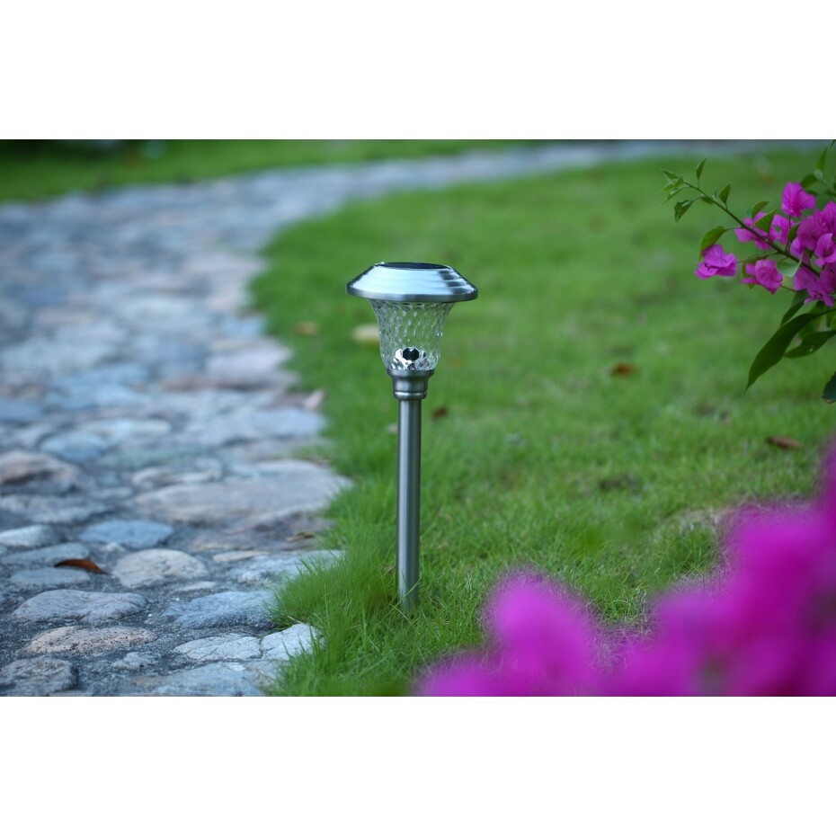 Retlux RGL 114 Solární zapichovací svítidlo nerez, 1x LED studená bílá - main (3)