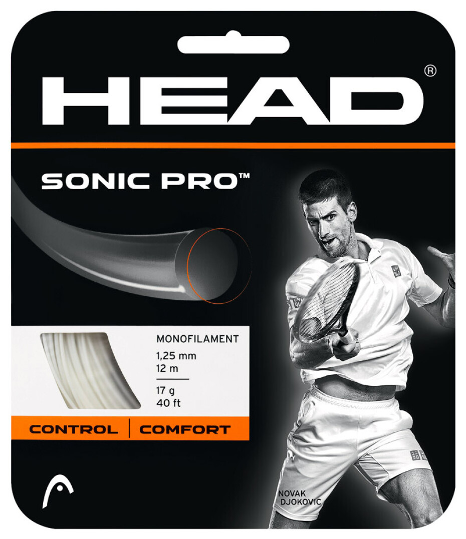 Tenisový výplet Head  Sonic Pro White (12 m)  1,30 mm - main (0)