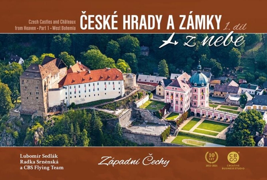 České hrady a zámky z nebe 1. Západní Čechy, 1.  vydání - Radka Srněnská - main (0)