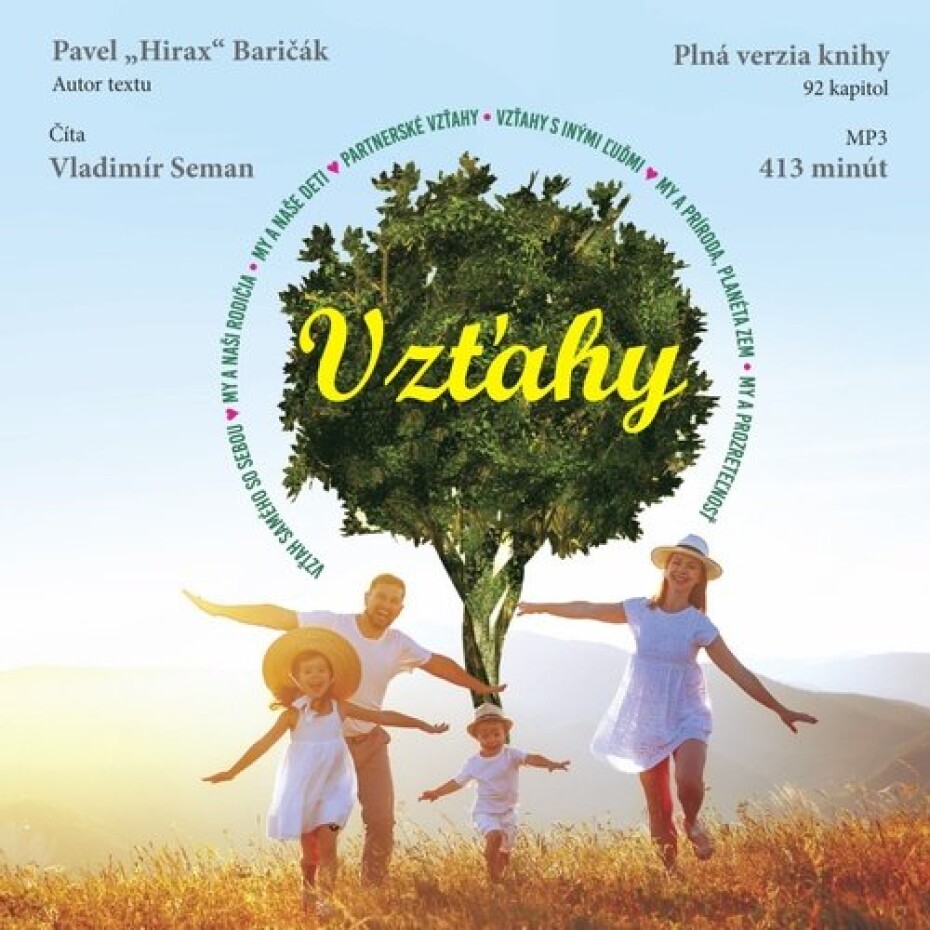 Vzťahy - CDmp3 (Čte Vladimír Seman) - Pavel Baričák - main (0)