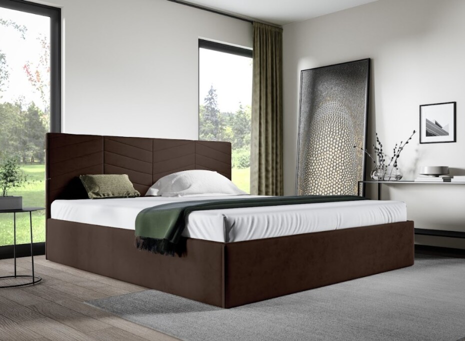 ArtPK Manželská postel LUCY 06 | 160 x 200 cm Barva: Trinity 05 - main (14)