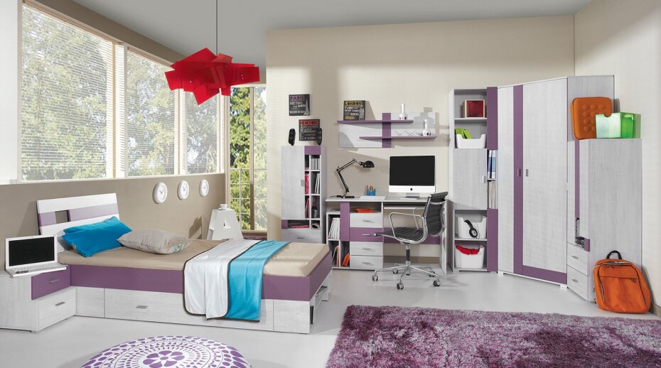 Meblar Komoda NEXT NX11 Barva: Šedá - main (5)