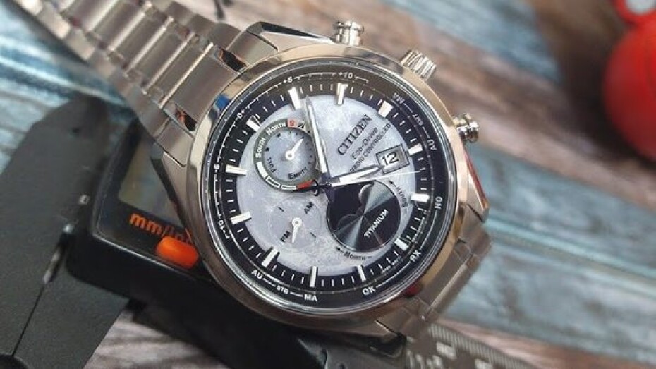 Citizen Eco-Drive Radio Controlled Tsukiyomi Moonphase Super Titanium BY1010-81H - main (4)