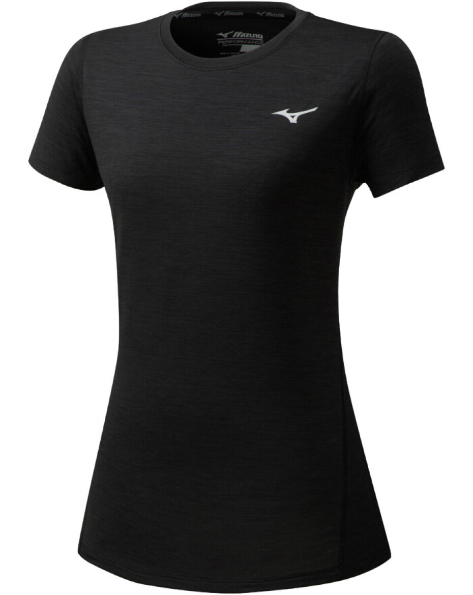 Dámské tričko Mizuno  Impulse Core Tee black XL - main (0)
