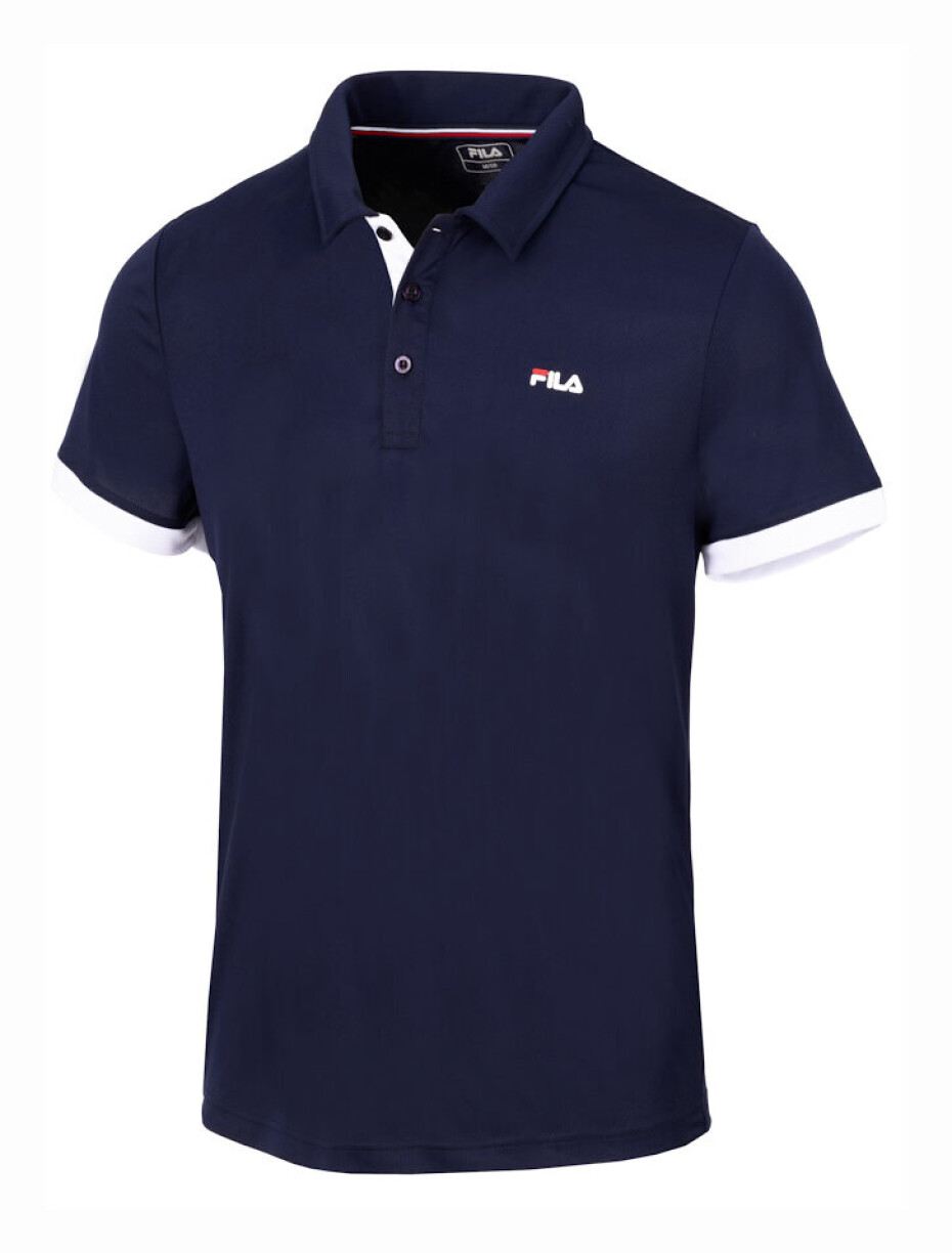 Pánské tričko Fila  Polo Marc Navy M - main (0)