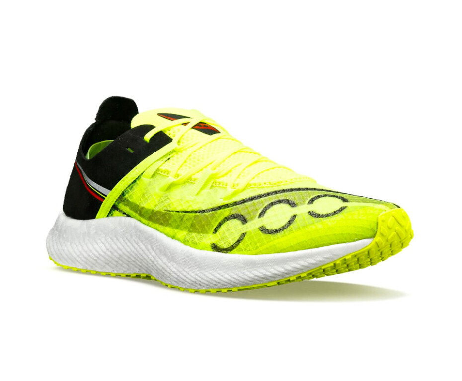 Pánská běžecká obuv Saucony  Sinister Citron/Black  UK 9,5 - main (2)