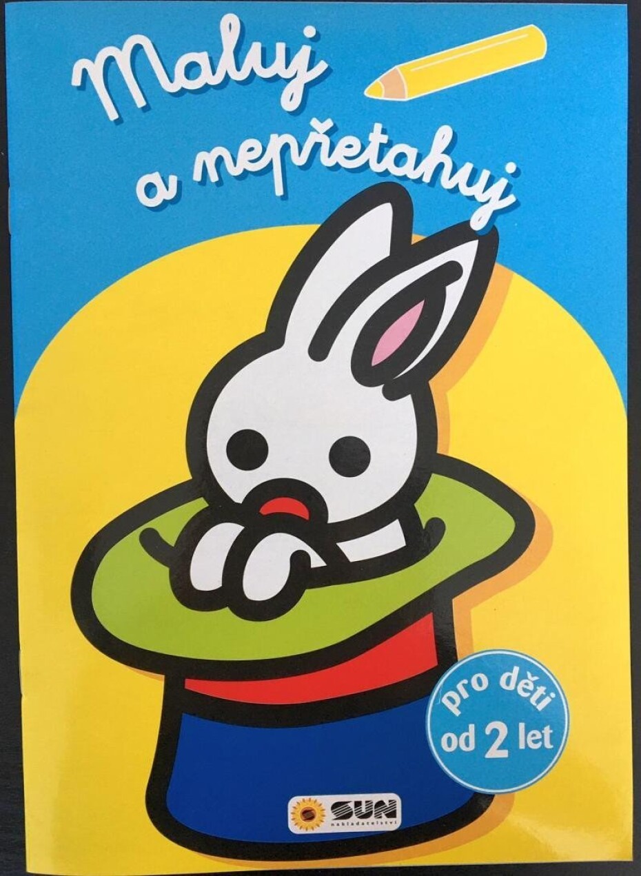 Maluj a nepřetahuj - světle modré od 2 let - main (0)